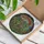 Nature Lovers' Majestic Stained Glass Mountain Goat Ibex Floral Emerald Ruby Gold Botanical Forest Mosaic Art Stained Glass Suncatcher - 3
