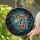 Women's Vibrant Tiffany Style Stained Glass Monarch Butterfly Mosaic Jewel Tones Orange Yellow Red Stained Glass Suncatcher - 2