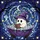 Halloween Enthusiasts' Tiffany Stained Glass Reading Ghost Bathtub Mystical Indigo Night Stained Glass Suncatcher - 5