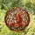 Wildlife Admirers' Jewel Tone Tiffany Stained Glass Squirrel Acorn Autumn Floral Mosaic Art Stained Glass Suncatcher - 1