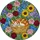 Cat Lovers' Intricate Tiffany Stained Glass Calico Cat Floral Jewel Tone Mosaic Stained Glass Suncatcher - 5