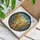 Cat Lovers' Vibrant Tiffany Stained Glass Orange Tabby Cat UFO Floral Garden Jewel Tones Stained Glass Suncatcher - 3