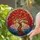 Art Lovers' Intricate Stained Glass Tree of Life Tiffany Style Heart Leaves Jewel Tone Reds Purples Stained Glass Suncatcher - 2