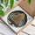 Cat Lovers' Vibrant Stained Glass Cat Christmas Tree Holiday Mosaic Pattern Stained Glass Suncatcher - 3
