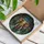 Wildlife Art Lovers' Majestic Stained Glass Elephant Jewel Tone Forest Jungle Intricate Design Stained Glass Suncatcher - 3