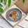 Autumn Enthusiasts' Vibrant Tiffany Stained Glass Fiery Red Orange Golden Maple Leaves Mosaic Pattern Stained Glass Suncatcher - 3