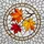 Autumn Enthusiasts' Vibrant Tiffany Stained Glass Fiery Red Orange Golden Maple Leaves Mosaic Pattern Stained Glass Suncatcher - 5