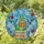 Book Lovers' Intricate Jewel Tone Stained Glass Reading Caterpillar Floral Garden Mosaic Stained Glass Suncatcher - z80XQwNJHA