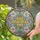 Mothers' Tiffany Stained Glass Mama Floral Mosaic Art Golden Yellow Pink Lavender Teal Green Jewel Tones Stained Glass Suncatcher - 2