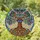 Intricate Art Enthusiasts' Vibrant Stained Glass Tree of Life Blue Eye Mosaic Jewel Tones Stained Glass Suncatcher - 1