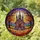 Gothic Art Lovers' Ornate Stained Glass Chapel, Radiant Moonlit Twilight, Autumn Foliage & Jewel Tone Pattern Stained Glass Suncatcher - 1