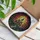 Gothic Art Enthusiasts' Tiffany Style Stained Glass Mansion Purple Orange Moon Forest Design Stained Glass Suncatcher - 3