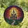 Gothic Art Enthusiasts' Tiffany Style Stained Glass Mansion Purple Orange Moon Forest Design Stained Glass Suncatcher - 1