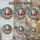 Christmas Lovers' Tiffany Stained Glass Santa Candy Cane Gifts Holly Snowflakes Jewel Tones Festive Pattern Stained Glass Suncatcher - 4