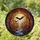 Fantasy Stained Glass Admirers Intricate Jewel Tone Tiffany Bat, Glowing Moon, Edge-to-Edge Forest Mosaic Stained Glass Suncatcher - 1