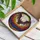 Gothic Fantasy Enthusiasts' Intricate Stained Glass Bat Full Moon Autumnal Misty Landscape Jewel Tones Stained Glass Suncatcher - F_s_9lp5BS