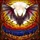Gothic Fantasy Enthusiasts' Intricate Stained Glass Bat Full Moon Autumnal Misty Landscape Jewel Tones Stained Glass Suncatcher - 5