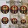 Devotional Art Patrons' Glowing Jewel Tone Stained Glass Christian Cross Sunset Forest Mosaic Stained Glass Suncatcher - X1IXsupCst