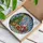 Holiday Enthusiasts' Tiffany Style Stained Glass Santa Sleigh Golden Reindeer Christmas Tree Intricate Jewel Tone Mosaic Stained Glass Suncatcher - x9DAEPWbac