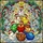 Whimsical Holiday Fans' Stained Glass Chicken Christmas Tree Jewel Tone Mosaic Stained Glass Suncatcher - 5