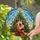 Romantic Art Lovers' Vibrant Stained Glass Christmas Tree Embrace Mosaic Stained Glass Suncatcher - fDR-y5kXOz
