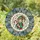 Holiday Enthusiasts' Tiffany Stained Glass Elf with Candy Cane, Jewel Tone Swirling Mosaic & Snowflakes Stained Glass Suncatcher - 1