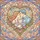 Parents' Iridescent Stained Glass Loving Couple Baby Rose Gold Peach Blue Floral Heart Mosaic Stained Glass Suncatcher - 5