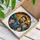 Family Lovers' Joyful Stained Glass Art, Teal Blue Orange Yellow Sun & Smiling Figures Stained Glass Suncatcher - 3