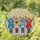 Families' Vibrant Tiffany Stained Glass Winter Children Mosaic Art Jewel Tones Stained Glass Suncatcher - 1
