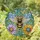 Nature & Art Lovers' Vibrant Tiffany Stained Glass Honeybee Daisy Floral Lavender Amber Teal Mosaic Stained Glass Suncatcher - hE_fF1G9RD