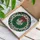 Christmas Style Lovers' Red Green Tiffany Stained Glass Wreath Geometric Mosaic Stained Glass Suncatcher - ldAD0u4Ogl