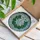 Holiday Enthusiasts' Intricate Tiffany Stained Glass Holly Wreath Winter Frost Mosaic Emerald Crimson Jewel Tones Stained Glass Suncatcher - zw7Y9IVSGk