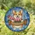 Corgi Lovers' Christmas Glowing Stained Glass Tiffany Art Corgi Holly Berries Snowflakes Stained Glass Suncatcher - 95PGQg31fG