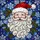 Festive Fans' Detailed Tiffany Style Stained Glass Santa & Winter Wonderland Mosaic Stained Glass Suncatcher - 5