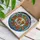 Dog Lovers' Tiffany Stained Glass Golden-Brown Dog, Floral Wreath, Sky Mosaic, Jewel Tones Stained Glass Suncatcher - GjpaRPV0I_