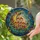 Fantasy Art Lovers' Intricate Glowing Tiffany Stained Glass Mushroom Moon Enchanted Forest Mosaic Stained Glass Suncatcher - raD1Q6JZNo