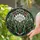 Art Lovers' Tiffany Stained Glass Frosted Shell, Pearl & Emerald Botanical Mosaic Jewel Tones Stained Glass Suncatcher - 2