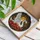 Art Lovers' Intricate Tiffany Style Stained Glass White Swan Orange Bloom & Golden Sun Stained Glass Suncatcher - 3