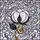 Nature Lovers' Tiffany Stained Glass Cotton Flower Lavender Amber Intricate Mosaic Stained Glass Suncatcher - 5