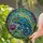 Art Lovers' Emerald Blue Purple Stained Glass Chameleon Rose Tiffany Style Mosaic Stained Glass Suncatcher - 7ddWs2kC4s