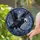 Gothic Style Enthusiasts' Tiffany Stained Glass Crow Raven Skeletal Skull Ethereal Sky Jewel Tones Stained Glass Suncatcher - 2