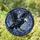 Gothic Style Enthusiasts' Tiffany Stained Glass Crow Raven Skeletal Skull Ethereal Sky Jewel Tones Stained Glass Suncatcher - 1