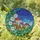 Nature Lovers' Vibrant Leaded Glass Crescent Moon Toadstool Daisy Floral Mosaic Stained Glass Suncatcher - fsVdhDVeg5