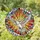 Art Lovers' Tiffany Stained Glass Flying Dove Vibrant Jewel Tone Sky Mosaic Stained Glass Suncatcher - 1