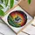 Texas Art Lovers' Detailed Tiffany Style Stained Glass Longhorn Sunset Mosaic Pattern Stained Glass Suncatcher - 3