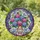 Art Lovers' Vibrant Tiffany Stained Glass Hydrangea Bouquet Butterfly Jewel Tone Mosaic Pattern Stained Glass Suncatcher - 1
