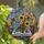 Nature Lovers' Vibrant Tiffany Stained Glass Wildflower Book Sunflower Daisy Mosaic Stained Glass Suncatcher - UrxZKBoM5j