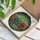 Nature Lovers' Vibrant Jewel Tone Stained Glass Owls Forest Canopy Mosaic Art Stained Glass Suncatcher - pPyjPJEnML