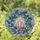 Holiday Decor Enthusiasts' Iridescent Pink Gold Stained Glass Advent Candle Wreath Stained Glass Suncatcher - 1
