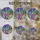 Music Lovers' Dapper Emerald Alligator Saxophone Tiffany Stained Glass Amethyst Purple Gold Teal Intricate Design Stained Glass Suncatcher - 4